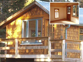 Above All Cottage, accommodation on Quadra Island, BC