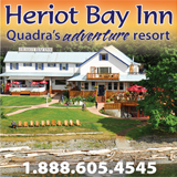 Heriot Bay Inn - pub, marina, RV park Quadra Island BC