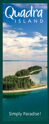 Map brochure of Quadra Island