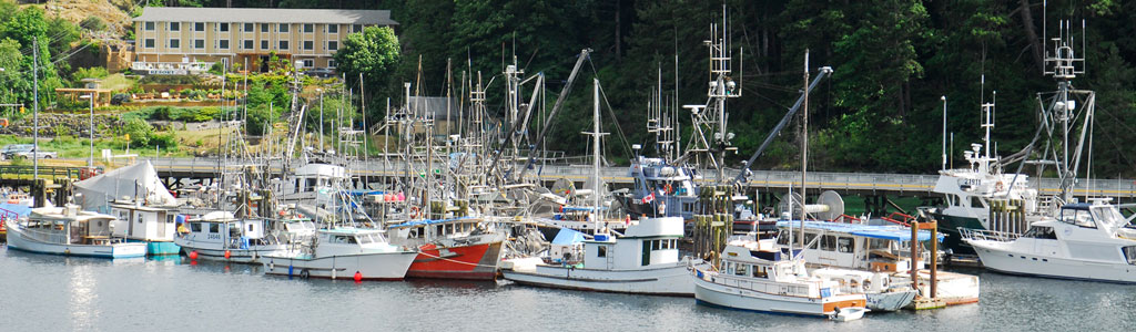 Quathiaski Cove, Quadra Island, BC