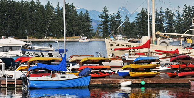 Taku Resort Marina and Rebecca Spit Provincial Park, Quadra Island
