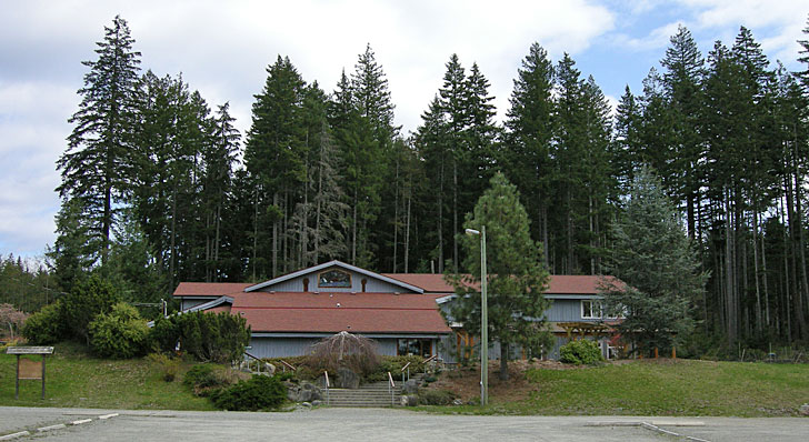 Quadra Community Centre at Blenkin Regional Park, Quadra Island, BC