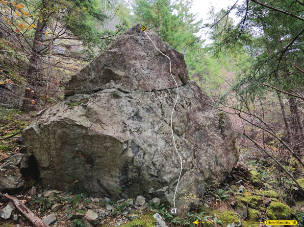Citizens Arete, rock climbing Quadra Island, BC