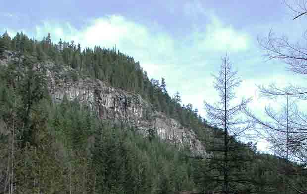 Breton Island rock climbs, Quadra Island BC