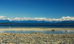 Beach at Quadra Island, BC